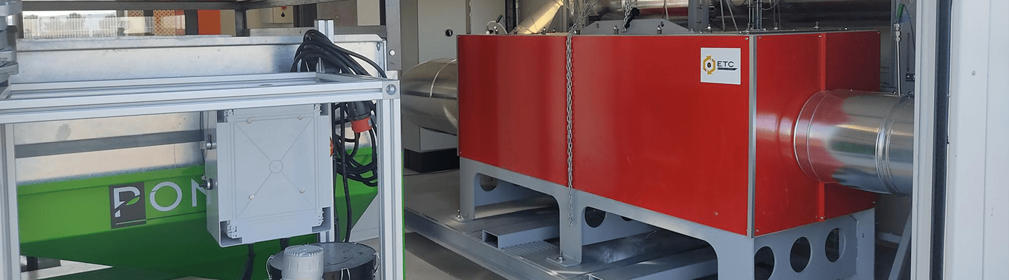 Banc d'essai haute température mobile — STEMPHOS